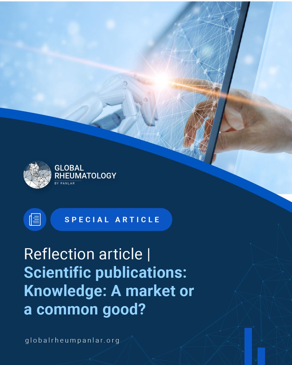 GlobalRheum's tweet photo. The past and present of scientific publications, the path traveled, changes that scientific publishing has undergone over time, and perspectives on the future of open science are the issues addressed in this paper. https://t.co/CtGug7E8Y4 https://t.co/FFo87TRk7D