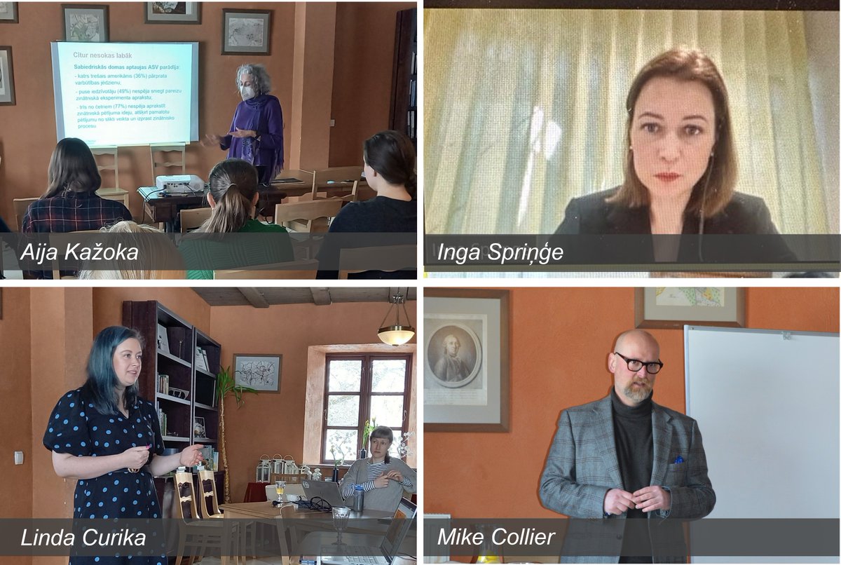 LV_JZA's tweet photo. Tāpat arī pateicamies brīnišķīgajiem lektoriem @AijaKazoka, @IngaSpringe, @curiha, @mikskoljers par pārdomāto semināru programmu zinātnes komunikācijā un žurnālistikas pamatprincipos.
#SIF_NVOFonds #LJZArakstisanasretrits #NVOfonds https://t.co/iBUVi9F37P