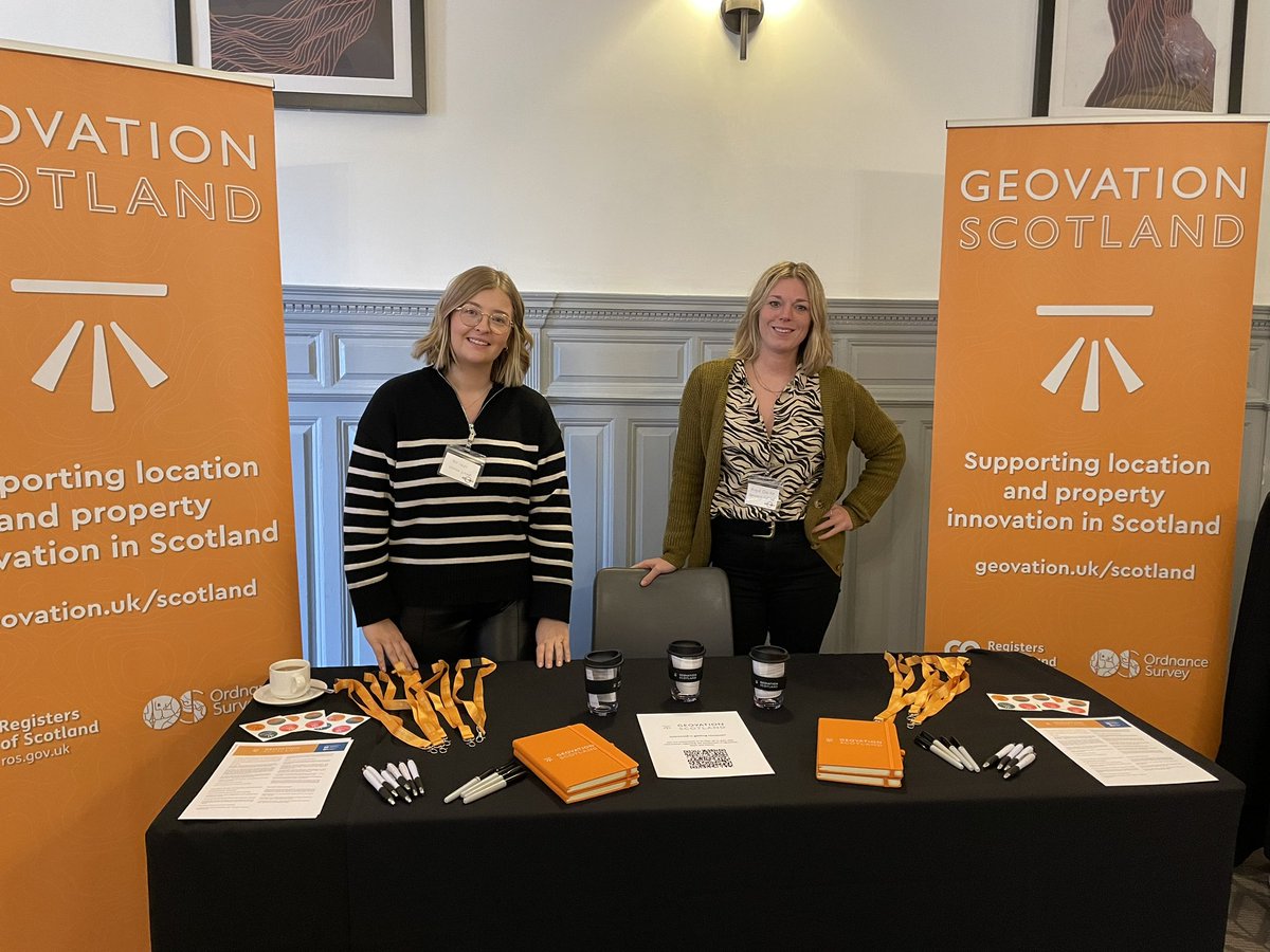 RegistersOfScot's tweet photo. 🚀Geovation Scotland are excited to be exhibiting at the @scotlandis Cluster Ecosystem Conference today.

A busy day of spreading the news about the current recruitment for the Accelerator Programme.

You can Apply now ⬇️

https://t.co/1Z6nL1bUOx https://t.co/5xy9DZcFPa