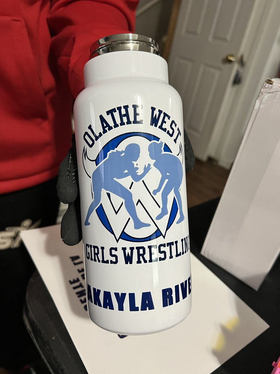 Just a few new items we have made for <a href="/OWGirlWrestling/">Olathe West Girls Wrestling</a> this past season! #wrestlinggear #girlswrestling #stategear