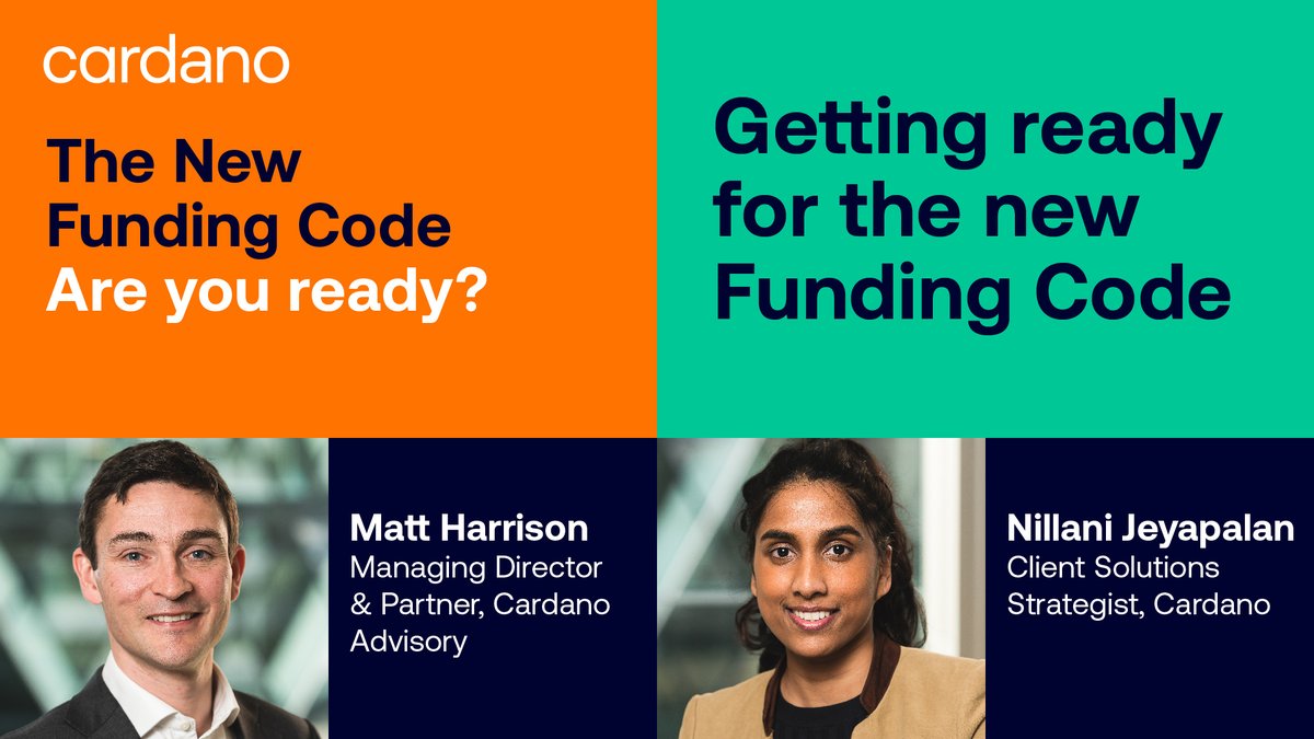 CardanoUK's tweet image. WATCH the final video in our new series on the #DBFundingCode: Are you ready? In this video, Matt Harrison and Nillani Jeyapalan share what trustees can do now in preparation for the new Funding Code: bit.ly/3LWxaPV

#PensionTrustees #EmployerCovenant #JourneyPlanning
