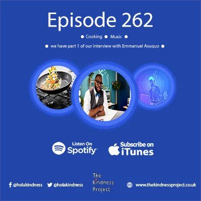 holakindness's tweet photo. #NowPlaying

Episode 262 – #Cooking, #Music and we have #part1 of our #interview with Emmanuel Asuquo https://t.co/Qz9JdERcFl 

#availablenow on #iTunes https://t.co/xHomYqXq0B and #Spotify https://t.co/OlINDU2ftr https://t.co/JZFsSr1HwI