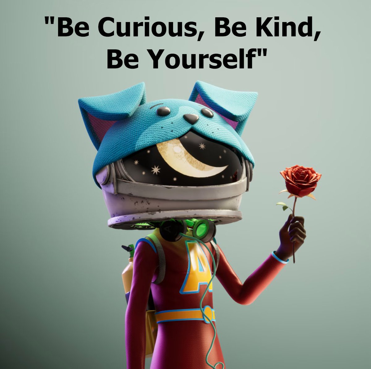 🌄GM! It's a Good Day To Be Yourself!!💜
<a href="/AkuDreams/">Aku 👨🏾‍🚀 Akutars</a> #WeAreAku #BeYourself