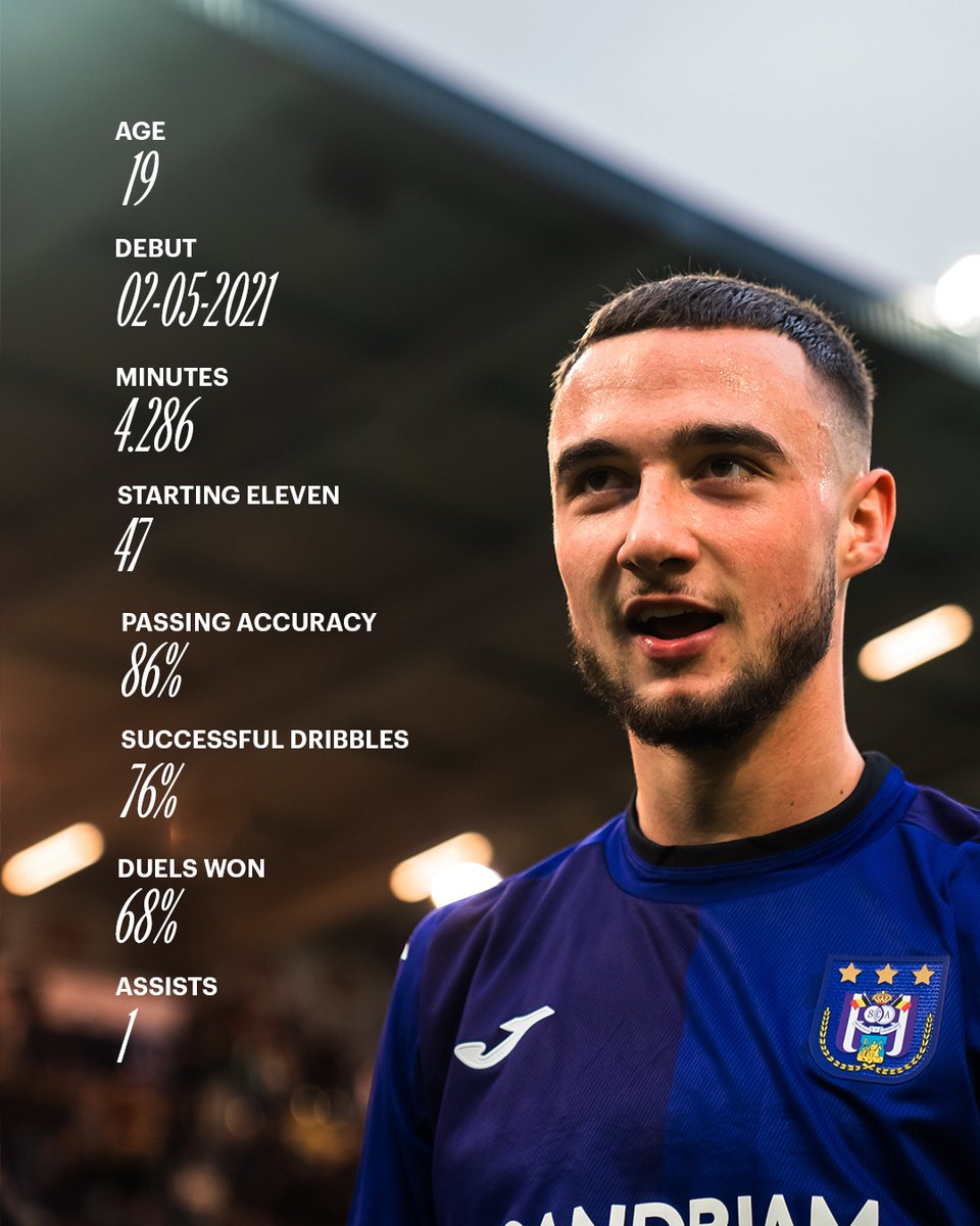 Milestone. 50 matches en Mauve &amp; Blanc. 🟣⚪ #MadeInNeerpede