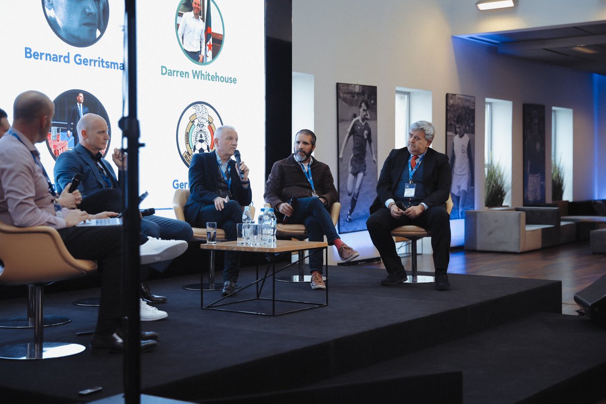 LegiaWarsawEN's tweet photo. ESSMA Summit on Legia stadium 📸 https://t.co/HY8bproWTF