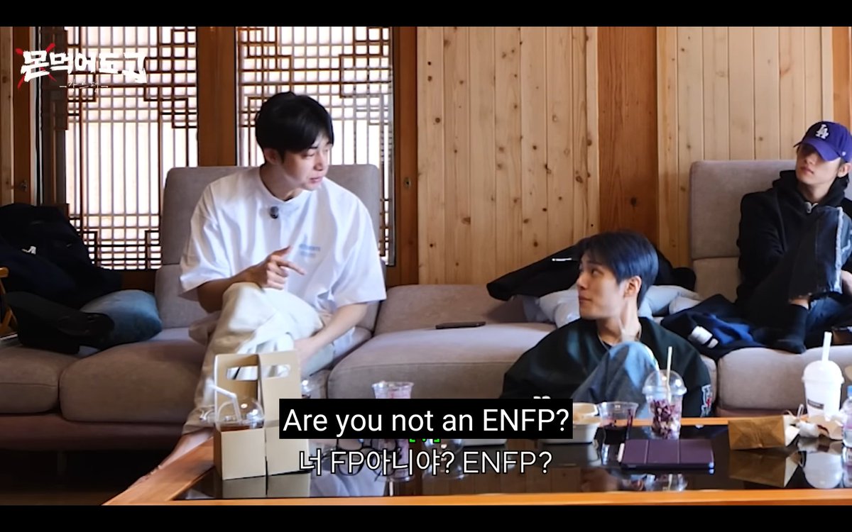incorrecthh's tweet photo. Chae Hyungwon was so confused why the biggest ENFP in his life is NOT in fact an ENFP https://t.co/nw6MPc7lvh