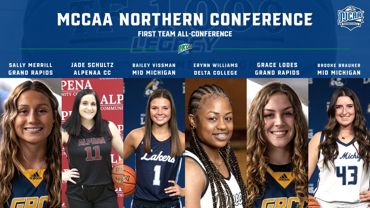 MCCAA Northern Conference First Team