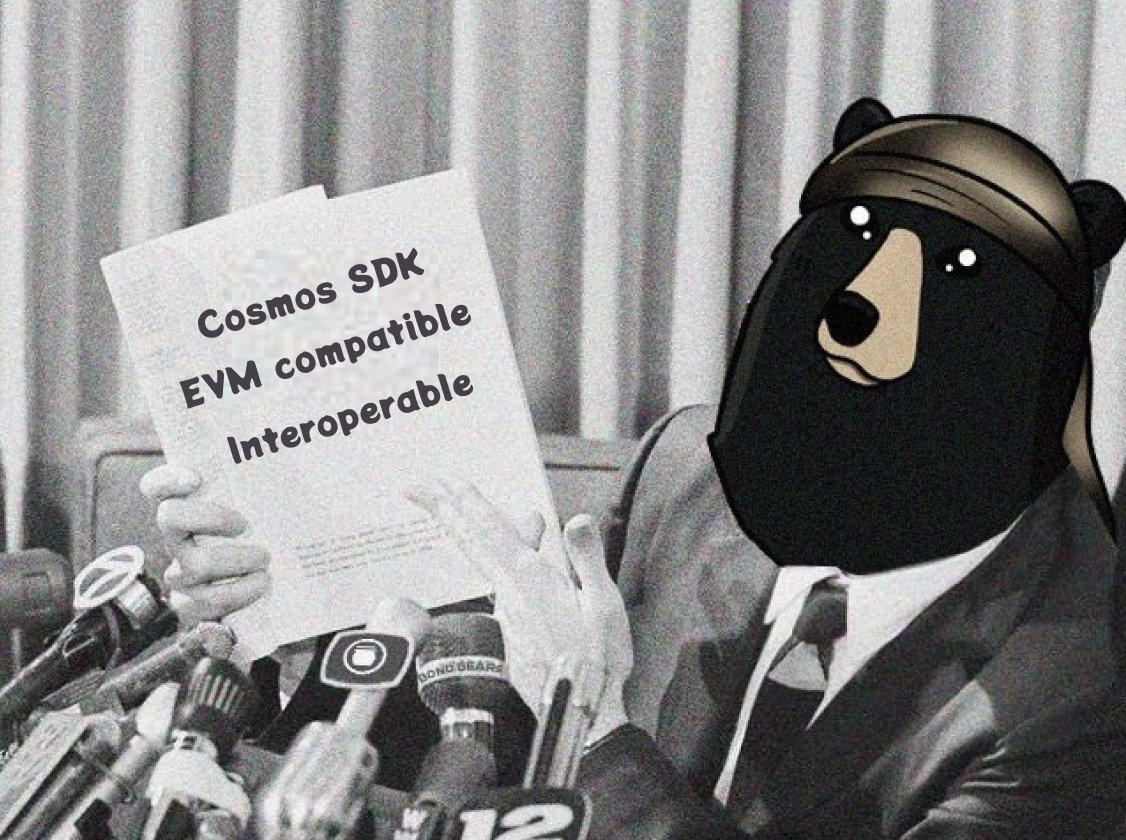 The <a href="/berachain/">Berachain Foundation 🐻⛓</a> is built on the Cosmos-SDK and aims to be a high-performance, scalable, and EVM-compatible layer-1 blockchain that is interoperable with the others.