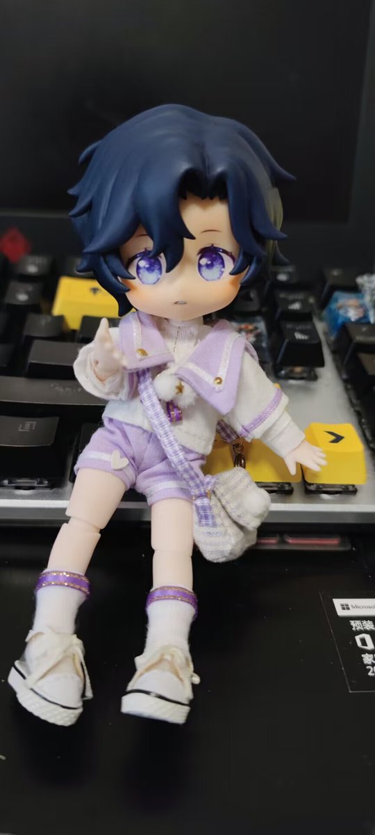 小约书亚
照片是女朋友拍给我的🥰

#OC #trpgpc