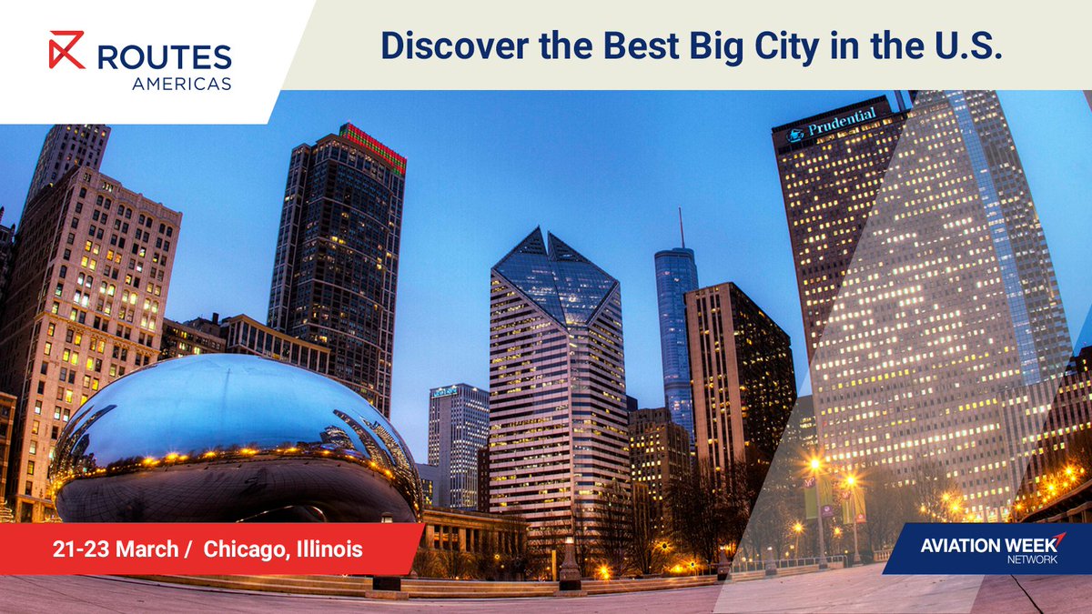 We couldn't be more excited to welcome Routes Americas 2023 (<a href="/routesonline/">Routesonline</a>) to Chicago! ✈️

The 16th annual route development forum will take place today through March 23rd, and will be hosted by Chicago Department of Aviation. 

#MeetInChicago #RoutesAmericas