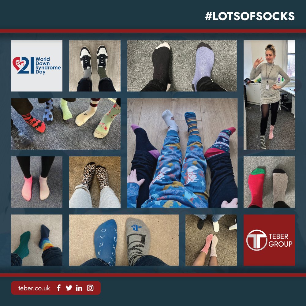 TeberGroup's tweet image. Happy #WorldDownSyndromeDay from Team Teber💛🧦💙

We are rocking our odd socks as a way to raise awareness for the Down Syndrome community today.

Did you wear crazy socks today? Share with us in the comments below if you did! #LotsofSocks

#recruitment #education #socialcare