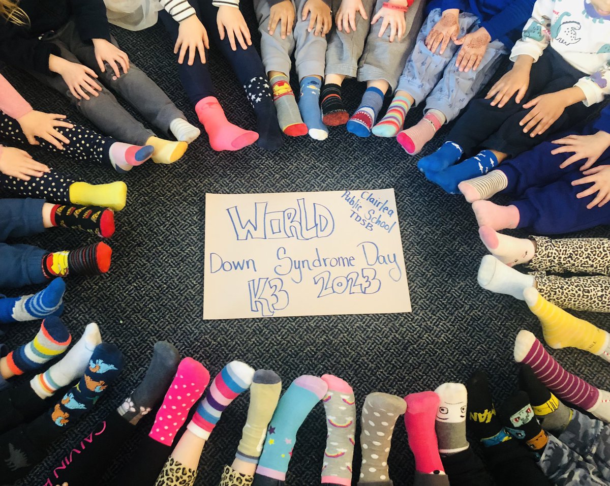 🌟World Down Syndrome Day 2023 - Rock Your Socks!🌟 #DSATWDS2023 #RockYourSocks #DownSyndromeAwareness @CPSpanthersTDSB @tdsb @LC3_TDSB