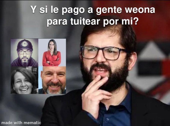 vfvmdechile's tweet photo. @Viviluc2 Se tumbó sólo. Ya no puede hacer más el ridículo... https://t.co/If2oEKDW16