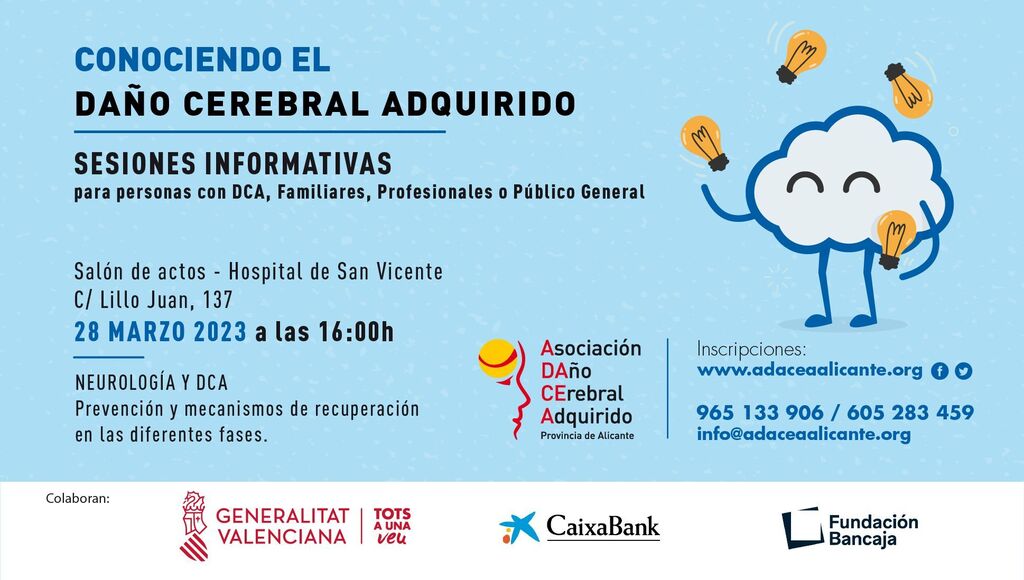 Daño Cerebral Adacea Alicante tweet media