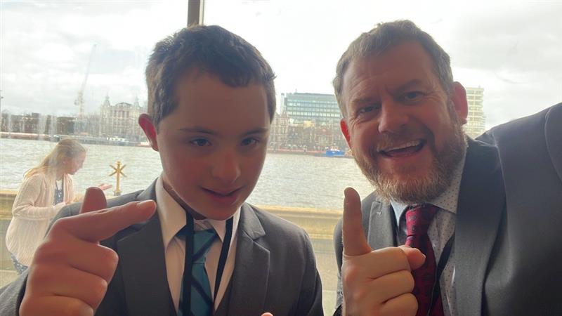 Billy and his Principal supporting the Down Syndrome Act today at the House of Commons.
#DownSyndromeAct #DSGuidance #WDSD2023 #NDSPolicyGroup #ChangingTheNarrative #WithUsNotForUs
