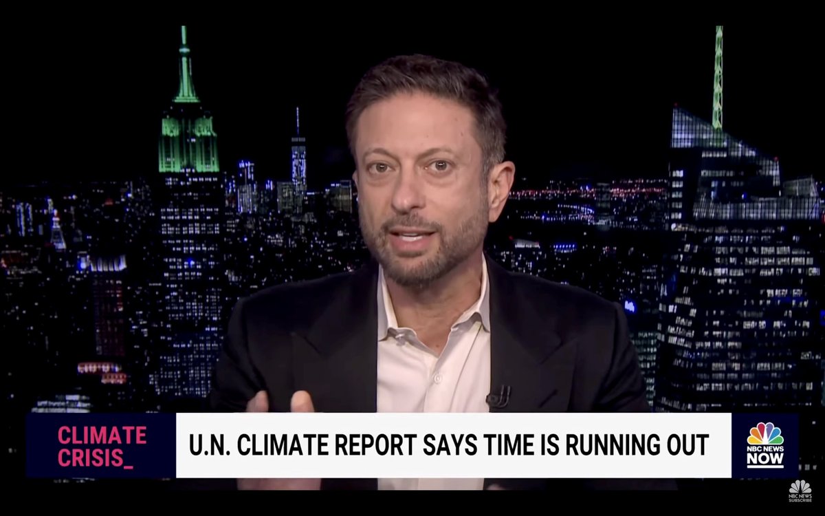 FullCycle's Managing Partner, <a href="/ialhusseini/">Ibrahim</a>, discusses the urgent need for climate action on NBC News Now. With the latest IPCC report highlighting the dire consequences of inaction, it's more important than ever to invest in sustainable solutions. buff.ly/3FzRtyo