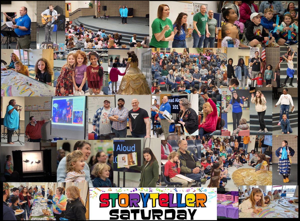 Last month, <a href="/ClaxtonElemGSO/">Claxton Elementary</a> hosted its 2nd annual Storyteller Saturday. Families enjoyed storytelling sessions from a number of guests who told stories through music, puppetry, improv comedy, toys and action figures and much more! #GoodNewsGCS #BetterTogether