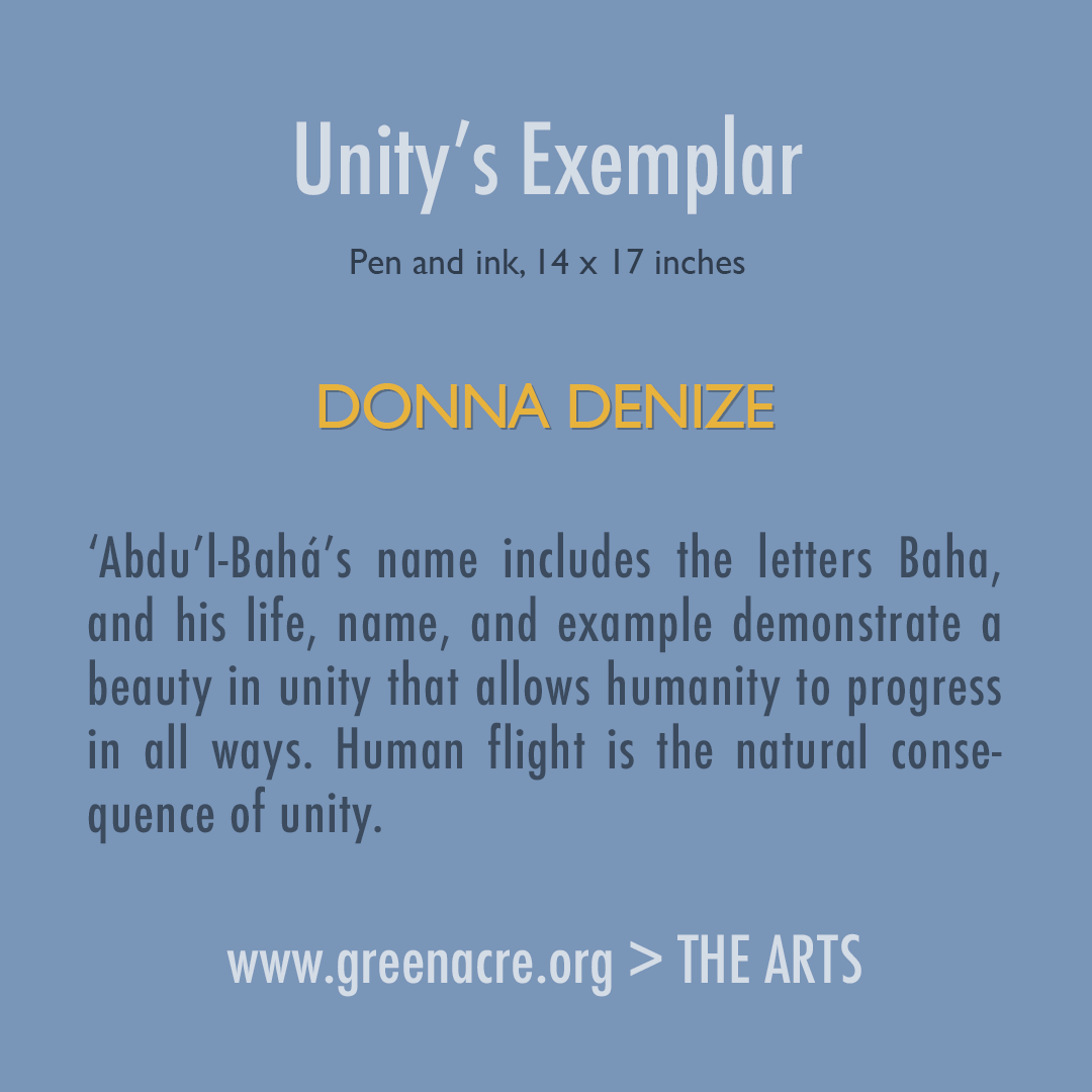 GreenAcreBahai's tweet photo. “Unity’s Exemplar,” Pen and ink, 14 x 17 inches
https://t.co/3ghFgx4MLp
#DonnaDenize #Baha #Unity #Beauty #Humanity #AbdulBaha #CreativePowerofUnity #GreenAcre #Bahai #CenterofLearning #EliotME #Maine #ArtShow https://t.co/yzEi0gfWUZ