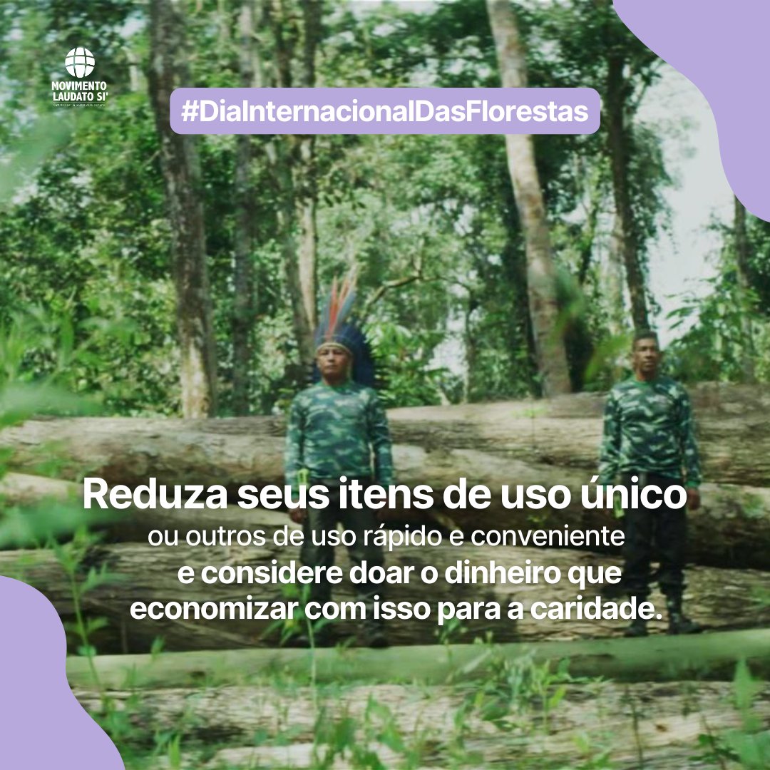 laudatosibrasil's tweet photo. #DiaInternacionalDasFlorestas "Uma parte da sociedade #brasileira quer transformar a #Amazônia num grande mercado financeiro. Eles veem a floresta como parte do sistema capitalista. Não se preocupam em plantar e preservá-la.” - Cacique Dadá em no filme #ACarta ✉️ https://t.co/BYr2HXyYki