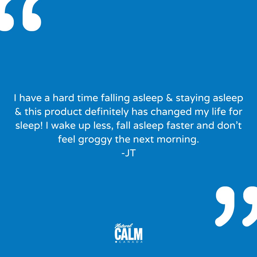 NaturalCalmCA's tweet photo. I have a hard time falling asleep &amp; staying asleep &amp; this product definitely has changed my life for sleep! I wake up less, fall asleep faster and don’t feel groggy the next morning.
-JT #naturalcalm #lemonflavour #lemon #sleep #stayasleep #wakeup #nutrition #calm #health https://t.co/2FIi0pDBqq