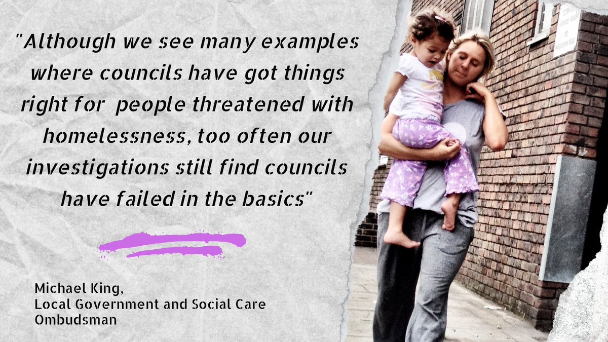 NEW REPORT: We would have expected the right systems and processes for helping people at risk of homelessness to have been embedded by now but too often we are finding councils at fault lgo.org.uk/information-ce…