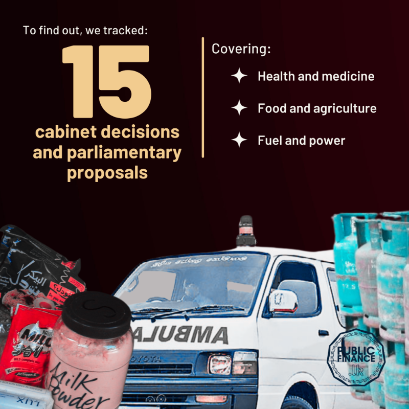 PublicFinanceLK's tweet photo. 🔴 Increased Transparency and Accountability in public fund utilization were core demands of the 2022 people's protests in #SriLanka 

⁉️ How did #GoSL perform in implementing crisis-response policies?