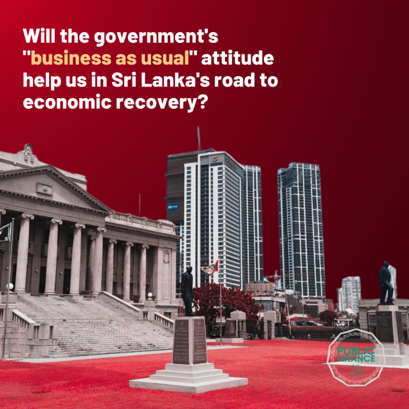 PublicFinanceLK's tweet photo. 🔴 Increased Transparency and Accountability in public fund utilization were core demands of the 2022 people's protests in #SriLanka 

⁉️ How did #GoSL perform in implementing crisis-response policies?