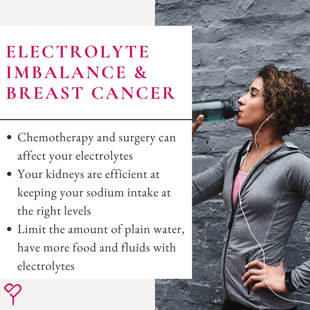 yerbba_bc's tweet photo. Electrolyte imbalance during breast cancer and its treatment. 
#breastcancer #cancer #chemotherapy #yerbba https://t.co/oVGlp6qmfA