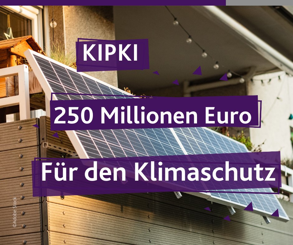 „Alle Kommunen in Rheinland-Pfalz erhalten Geld für Klimaschutz vor Ort“, so Klimaschutzministerin @katrineder. Der Gesetzesentwurf zum Kommunalen Investitionspaket #Klimaschutz und Innovation #KIPKI soll im Mai vom Landtag verabschiedet werden. #RLP #Klimafolgenanpassung