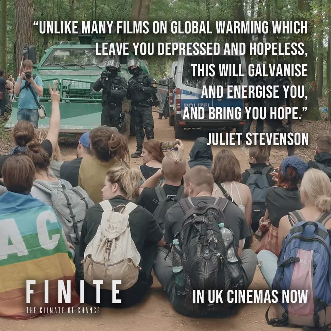 ❗ Reminder ❗

Don't miss our special screening of FINITE: THE CLIMATE OF CHANGE this Thursday, where director <a href="/richfelgate/">Rich Felgate</a> will join us for a live panel alongside local experts.

🎟️ Thu 23 Mar, 18.50 - bit.ly/3I53hdA

@greenerhenley | <a href="/finitedoc/">FINITE: The Climate of Change</a> | <a href="/picturehouses/">Team Picturehouse</a>