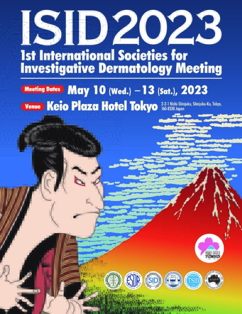 AdvancingDerm's tweet photo. The ISID Meeting will be held in Tokyo, 5/10-13. This meeting is made possible through a partnership between @SocInvestDerm, @ESDRorg, #JSID,  Korean Society for Investigative Dermatology, Taiwanese Society for Investigative Dermatology, and @AsdrResearch
https://t.co/wjh0xTeGO7 https://t.co/R6pFN4Vi7X