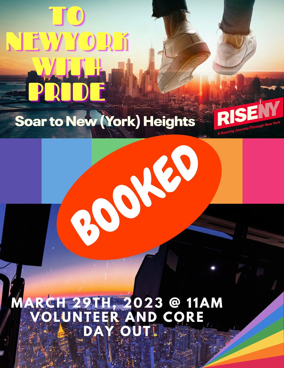 Soar to New York Heights on March 29th at 11am
with #thepridecenterofnewark

To support #NJCRI programs, please donate at
njaidswalk.org/newark-23