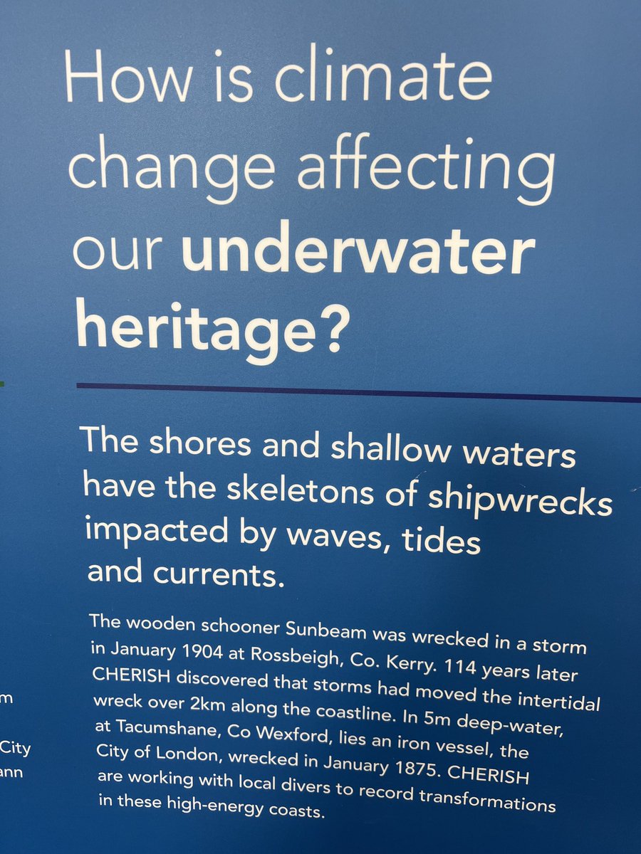 IchumbakiE's tweet photo. There are also #exhibitions making part of the @CHERISHproj #EndofProject #Conference. The message is #costalheritage is at risk, we need to take actions NOW. https://t.co/P3S8wm05L2
