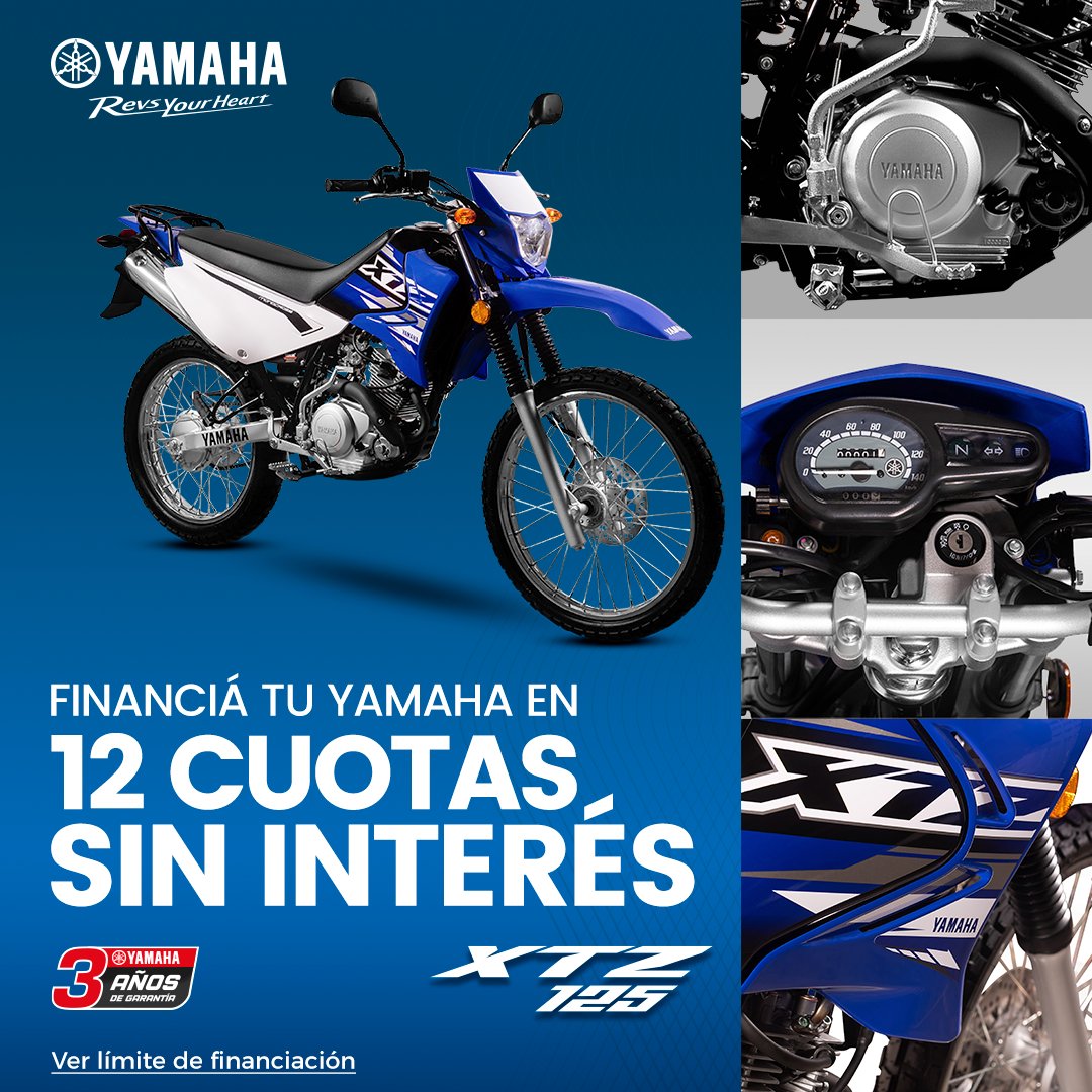 YamahaMotorArg's tweet photo. ¡Conseguí uno de los líderes en la categoría On/Off con 12 cuotas sin interés! 😎 Si estás interesado/a, déjanos un comentario y te enviaremos la información por mensaje privado. 📩
#XTZ125 #YamahaXTZ125 #12Cuotas #CuotasSinInteres 💰 https://t.co/wN9FDDCjAn