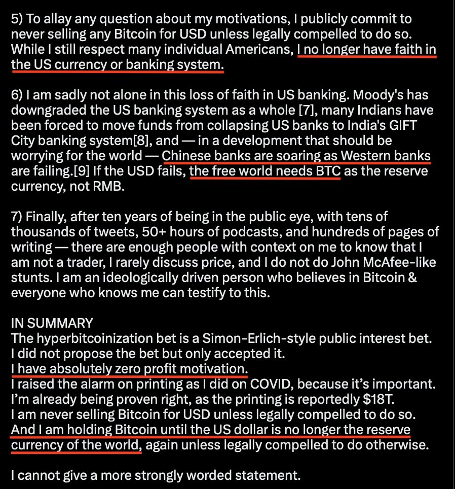 kofinas's tweet image. When @balajis says he is "ideologically driven," he's not lying. He and his comrades have an explicit political agenda to replace the Dollar and bring about a new world order run by a plutocratic elite of free agents who remain removed from the obligations of citizenship &amp;amp; place.…