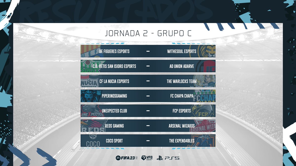 🏆Primera División PS5 - Grupo C
📅Jornada 2
⏰23:20

📺Desde las 23:30 #PartidazoVFO <a href="/VFOspain/">VFO España</a>
 twitch.tv/VFOspain