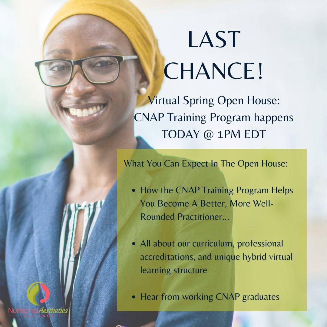 TheNAAlliance's tweet image. LAST CHANCE TO SIGN UP FOR THE VIRTUAL SPRING OPEN HOUSE FOR THE CNAP TRAINING PROGRAM! event.webinarjam.com/register/40/28… 

#lastchance #practitionercourse #openhouse