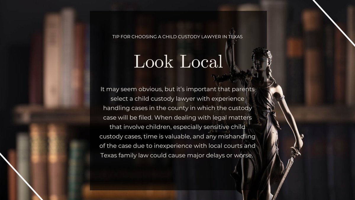 gilbertlaw83's tweet photo. The last thing parents want is for their child to become entangled in a drawn-out custody battle.
Here's a tip to help you choose the perfect child custody lawyer for you!

https://t.co/MFmySQTybp https://t.co/feGpLfpEIv