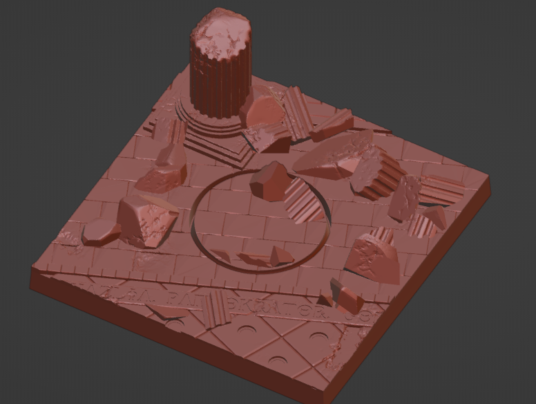 Corvusgamester1's tweet photo. Old Dominion Character stand for #conquest ready to test print. #3Dprinting #wargaming #lastargumentofkings #firstblood #parabellumgames #fantasy #tabletopgaming #LAOK @PBWargames https://t.co/U3IN0lGhpM