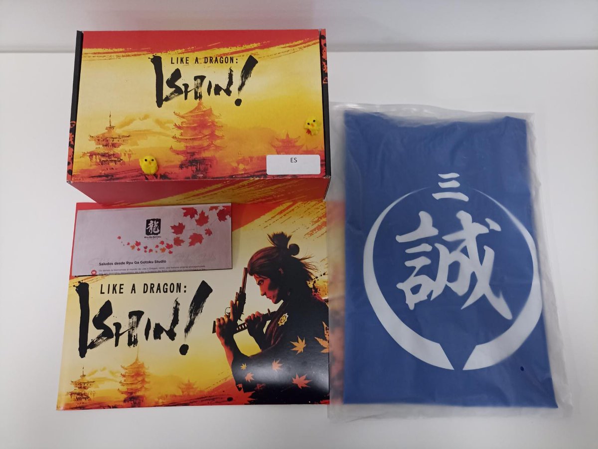 PersonaSpain's tweet photo. 🔥✨ Ee ja na ika✨🔥
Participad en nuestro sorteo para ganar un Press Kit de Like a Dragon: Ishin! y un código a elegir entre PS4/PS5 y Xbox, gracias a @PLAION_ES

Para participar:
🏯Sigue a @PLAION_ES 
🏯Sigue a @PersonaSpain 
🏯RT + Like

Bases: https://t.co/1D6CMnbwmn https://t.co/4YbLxkynec