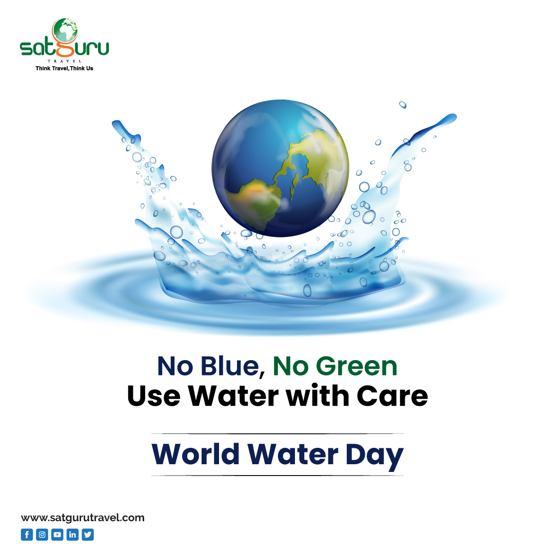 'Every drop counts. Let's conserve #water
today, for a better tomorrow. Happy World Water Day!

#worldwaterday #water #climatechange #climat
#valuingwater #nature #savewater #drinkingwater
#waterislife #savetheplanet #cleanwater #uk #satgurutravel #travel #satgurutravelsusa