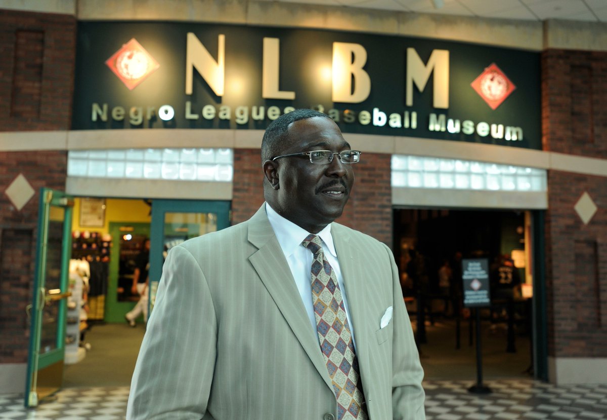 Count2Baseball's tweet photo. What an honor this week to be joined on the Baseball By Design podcast by @nlbmprez Bob Kendrick! We talk about the historic Negro League Kansas City Monarchs, the current @kscitymonarchs, and the great work the Negro Leagues Baseball Museum does. Listen! https://t.co/BO7HfDCxjc https://t.co/g6bIInxdmh