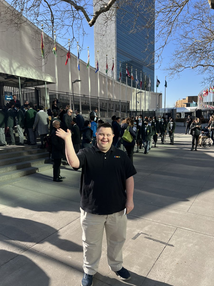 Happy World Down Syndrome Day. Guess who is speaking at the United Nations today?  #wdsd #WithUsNotForUs #worlddownsyndromeday #DownSyndrome #inclusion