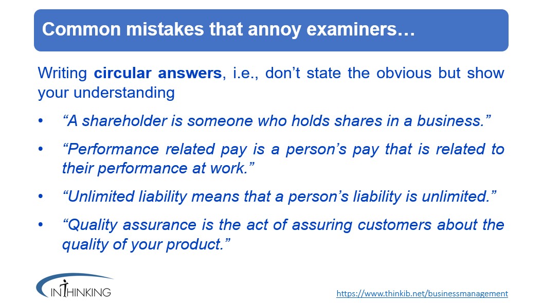 PaulHoang88's tweet photo. Tuesday Top Tips Tweet for #IBBusinessManagement (May 2023) exams - things to avoid / things that annoy the examiners in the #IBBusMan exams
#IBBusiness #CUEGIS #InThinking https://t.co/BJft0Ilqw6 https://t.co/sZImc9Unp4