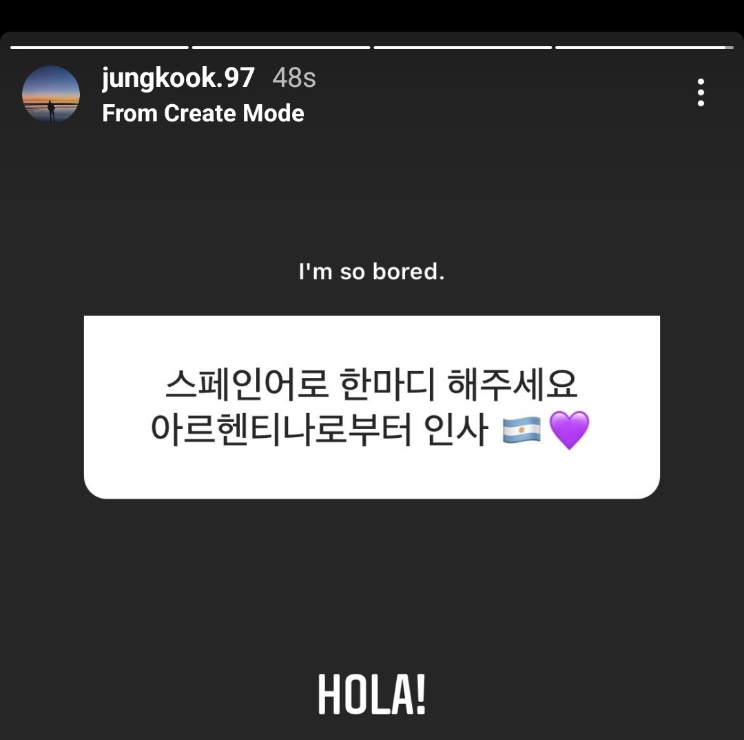 taegistd's tweet photo. las de afuera: extingan a las argentinas 😭😭

los bts: las amamos chicas ni cabida a las feas https://t.co/2LcUq6SQ5G