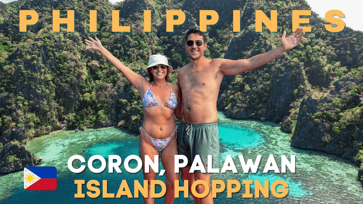 couplesquest_'s tweet photo. Ever wondered what it's like to go island hopping in Palawan, Philippines? Check out our latest vlog of the BEST tour in Coron. 
#philippines #philippinesvlog #islandhopping #coronpalawan

Watch Now: https://t.co/Kr4bxRRnvG https://t.co/KXZNgMHWW0