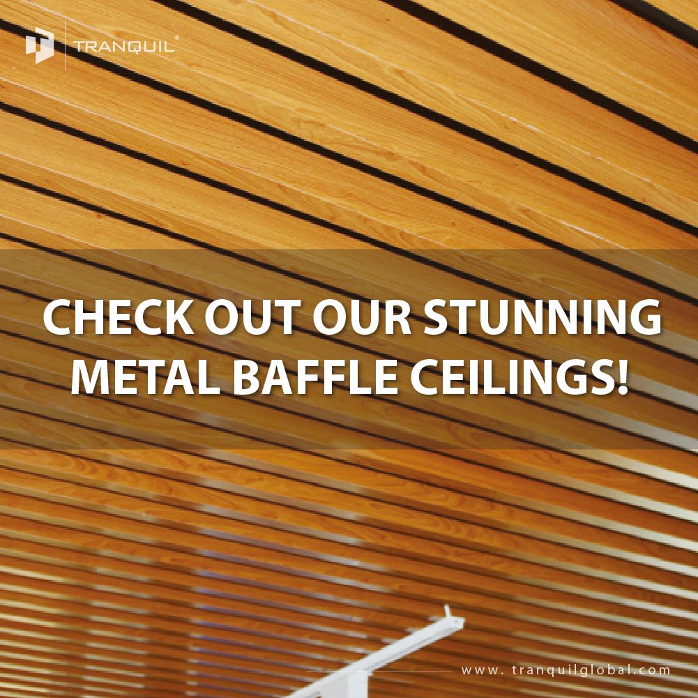 tranquilglobal's tweet image. Check out our stunning metal baffle ceilings!

Available in different ceiling types: lnkd.in/gtUHzEeX
Contact: info@tranquilglobal.com

#baffleceiling #metalceiling #ceilings #architect #interiors #workplacedesign