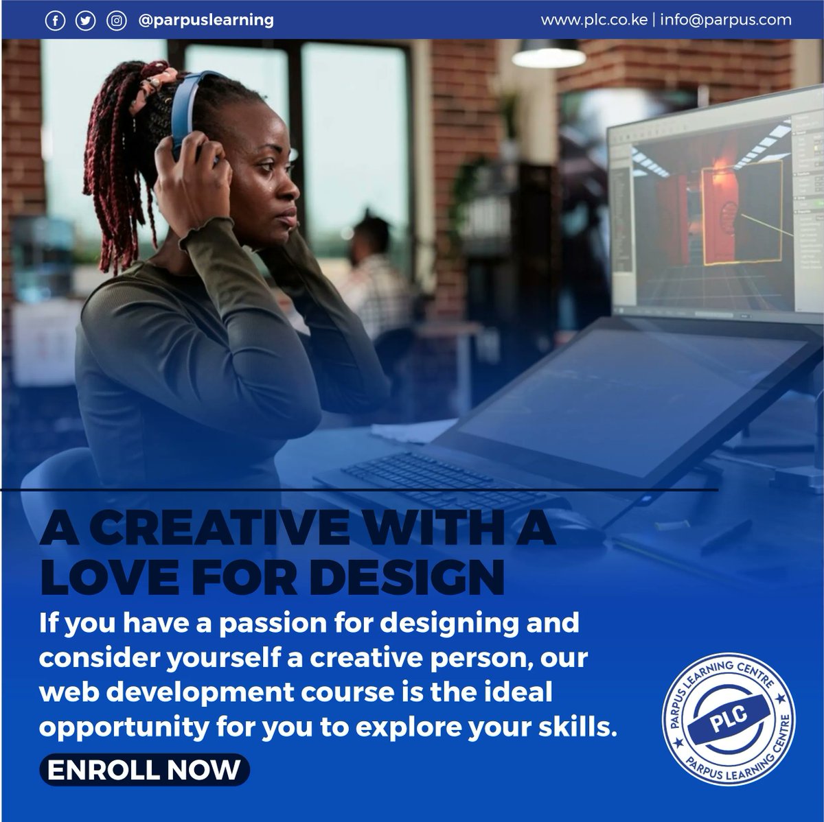 parpuslearning's tweet image. 🌐 Are you creative &amp;amp; love to design? Our #webdevelopment course is the perfect match for you! Enhance your #webdesign skills &amp;amp; learn the latest techniques. Enroll now &amp;amp; create stunning websites. Click the link to enroll: buff.ly/3H7VnzD 
#ParpusLearning #OnineLearning