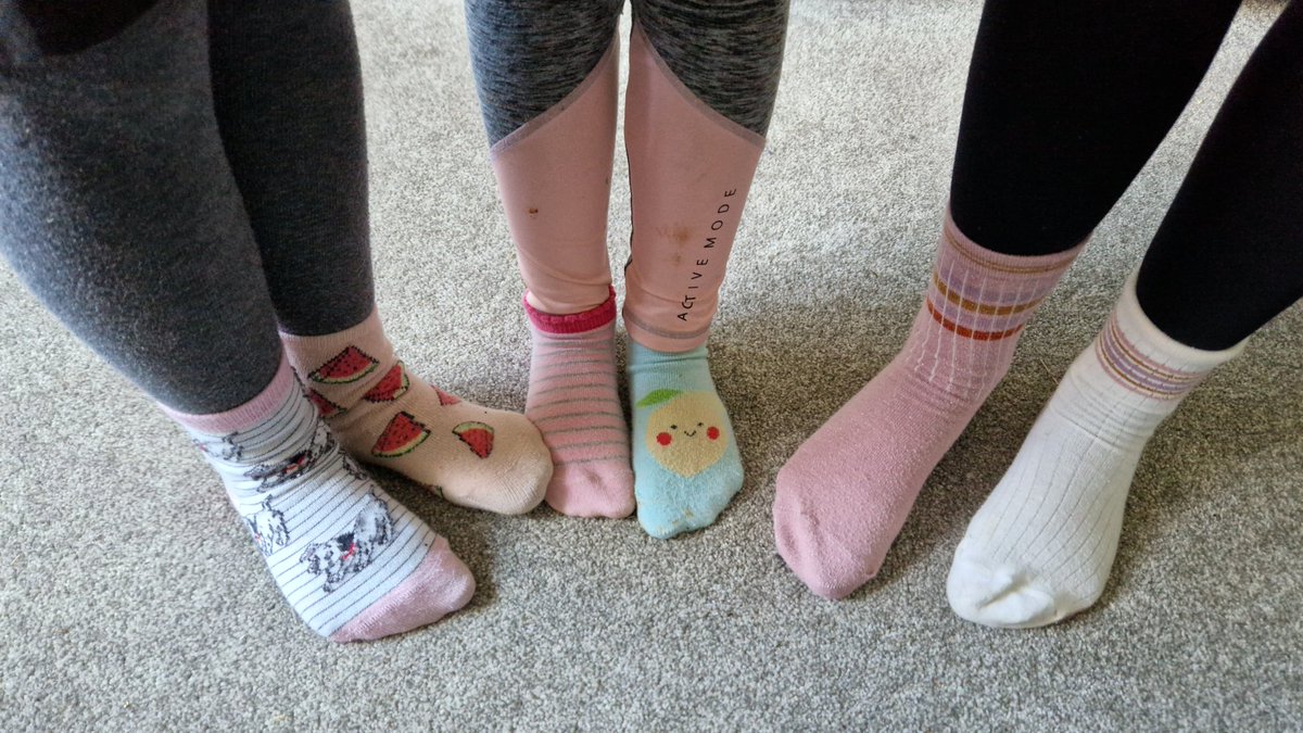 ClareCemm_punc's tweet photo. On World Down Syndrome Day, we rock our odd socks to show our support! 🧦
Happy World Down Syndrome Day 🥳
#worlddownsyndromeday #lotsofsocks https://t.co/jkcbNDrV6M