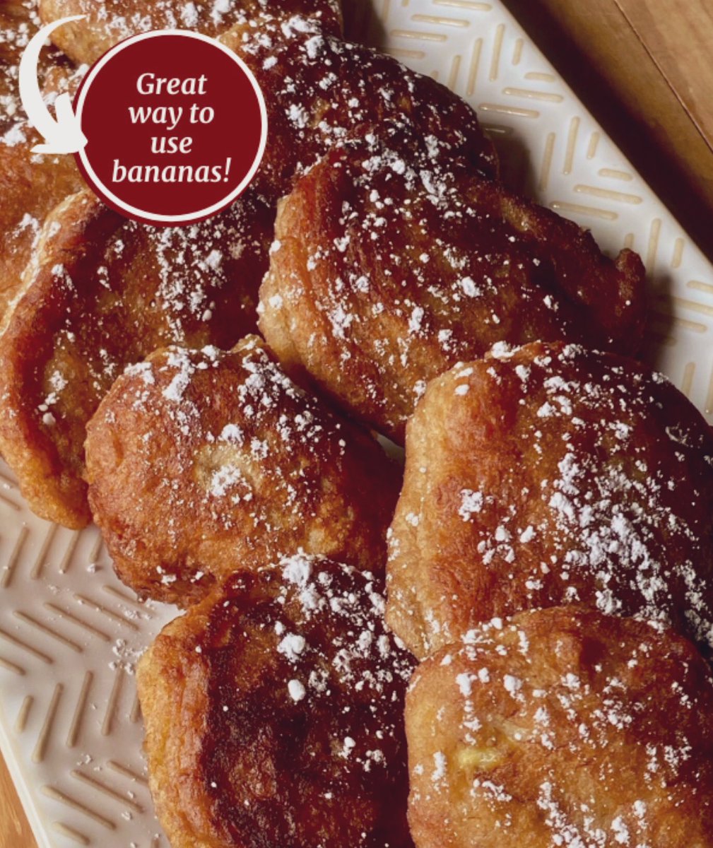 SouthLadyCooks's tweet image. Recipe➡️ thesouthernladycooks.com/banana-fritter…

Banana fritters topped with powdered sugar, honey or maple syrup are wonderful with your morning coffee or have one as a snack anytime, #fritters #bananas #breakfast #Food